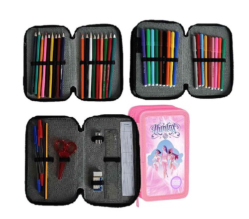 Astuccio scuola zip pop - scuola,