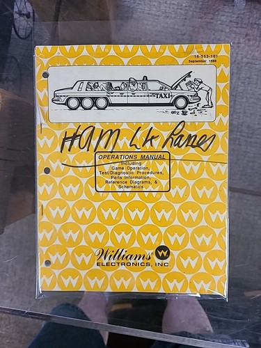 Manuale flipper taxi williams - flipper,