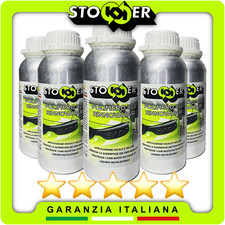 5 X RICARICA POLIMERO LIQUIDO BLU lucidatura rinnovo ripristino FARI FANALI AUTO