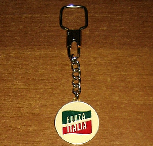 Portachiavi forza italia - portachiavi,