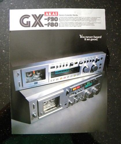 Brochure per cassette - , akai