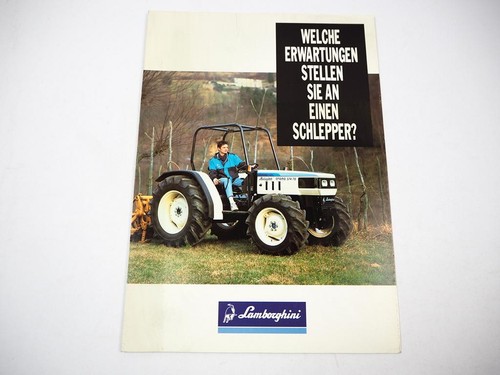 Brochure trattore lamborghini - trattore,