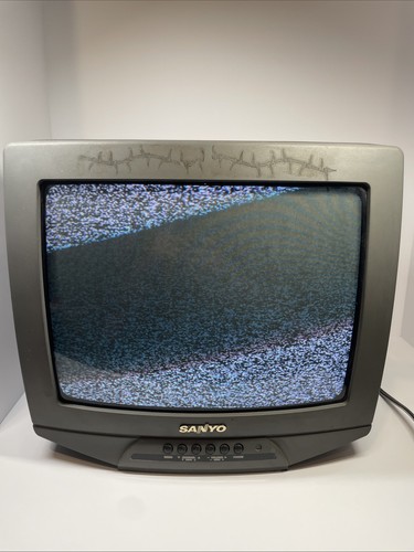 Sanyo crt vhf uhf - crt, 14"