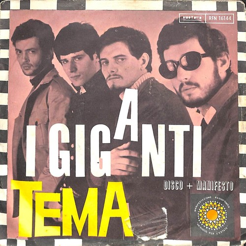Giganti tema vinile - vinile, 45