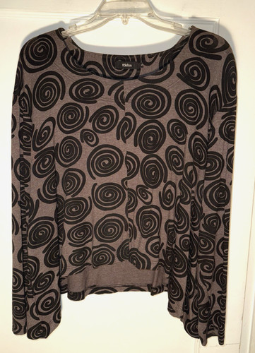 Maglia ralston nera con - maglia, volant
