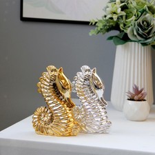 Scultura cavalluccio marino - scultura,