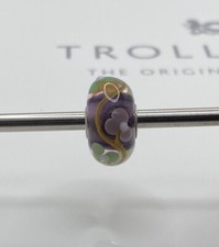 Trollbeads Perlina Fiori Viola