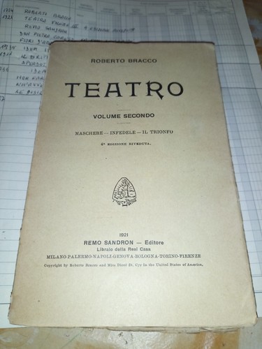 1737f roberto bracco teatro - 1737f,