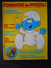 CORRIERE DEI PICCOLI 12 1984 CON POSTER STELLA DELLA SENNA TULIPANO NERO [MZ3-3]