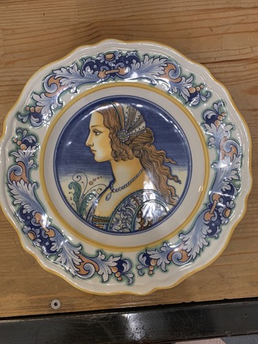 Piatto ceramica deruta - ceramica,