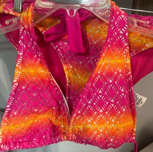 Set bikini colorato pizzo