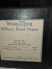 Wurlitzer 165 band - band, organ