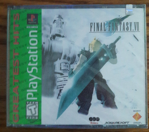 Ps1 final fantasy - 7, greatest