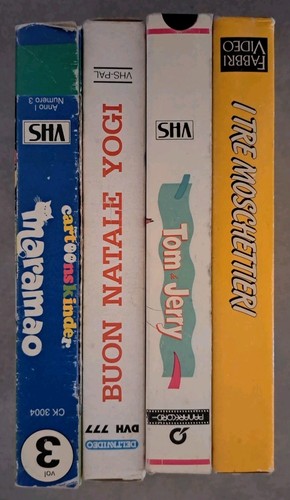 Vhs videocassette titoli - 4,