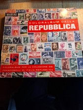 MARINI COLORALBUM DELLA REPUBBLICA per la collezione dei FRANCOBOLLI di Italia 
