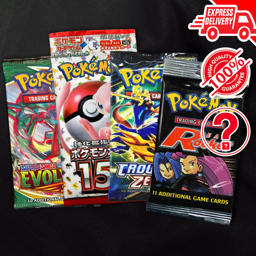 Pokemon booster pack lot - booster,