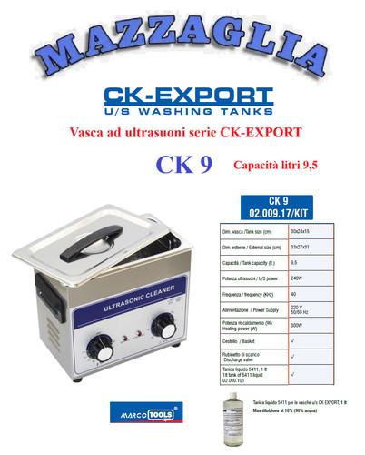 Spin vasca ad ultrasuoni - ck,