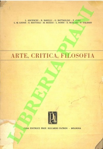 Anceschi luciano barilli - luciano,