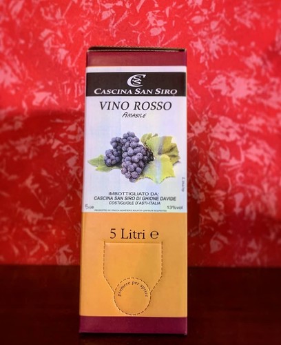 Bag box 5lt vino - , rosso