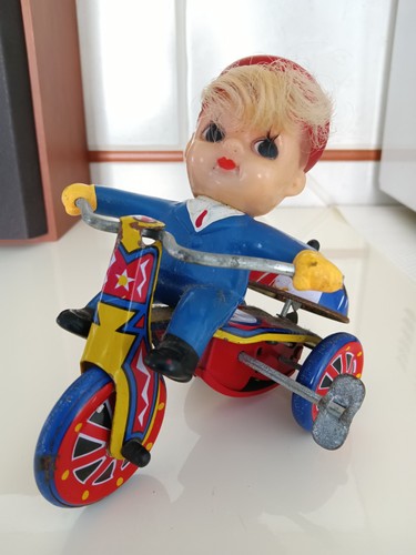 Giocattolo latta triciclo - latta,