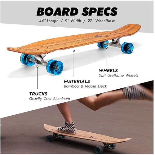 Skateboard longboard - , 44"