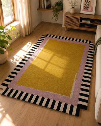 Tappeto moderno lana - moderno,