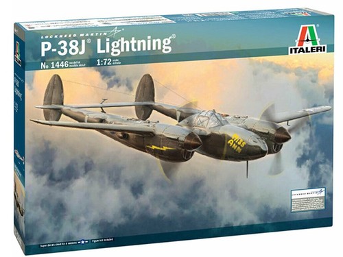 Italeri 38j lightning - p-38j,
