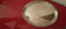 Vassoio ovale argento 800 manifattura italiana