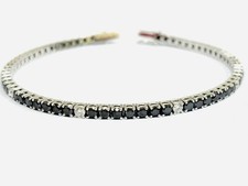 Bracciale Tennis Diamanti neri
