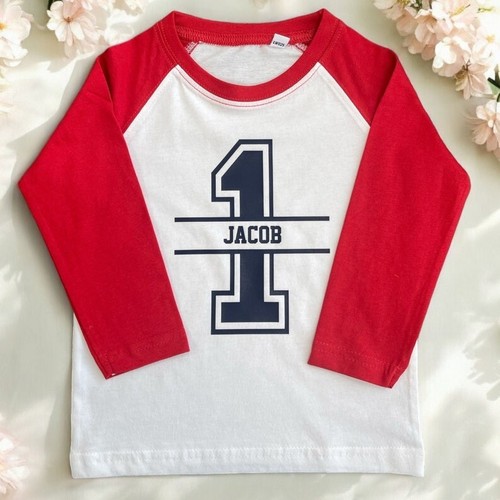 Shirt raglan compleanno - 1°,
