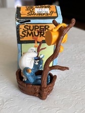 Vintage Super Smurf Bathtub
