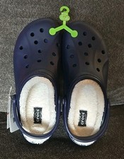 Lined Crocs Nautucal Navy