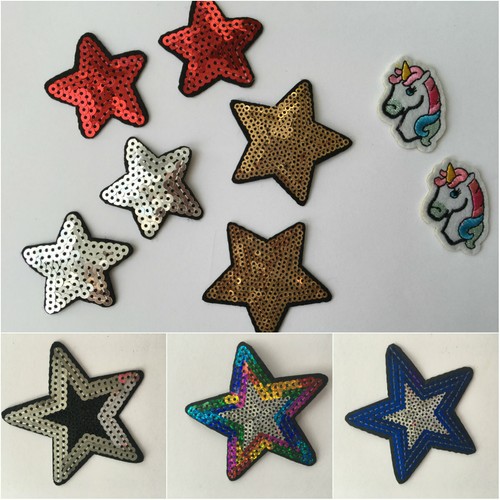 Pezzi paillettes ricamate - pezzi, paillettes/ricamate