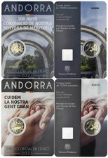 Set: 2 X Moneta Commemorativa