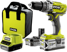 Trapano elettrico avvitatore con percussione a batteria litio 18V 4.0 ah Ryobi