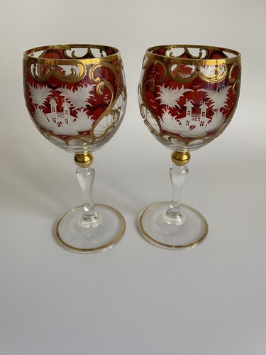 Set due bicchieri vino - di, da
