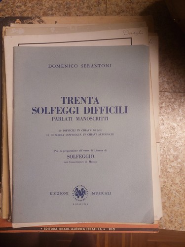 Libro trenta solfeggi - trenta,
