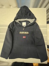 Napapijri Felpa Bambino/a Unisex Tg 12/152 Blu Marino