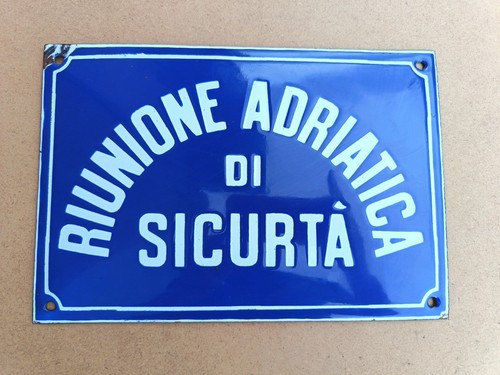 Riunione adriatica sicurta - adriatica, sicurta'