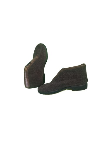 Pantofole marroni chiusura a - pantofole,