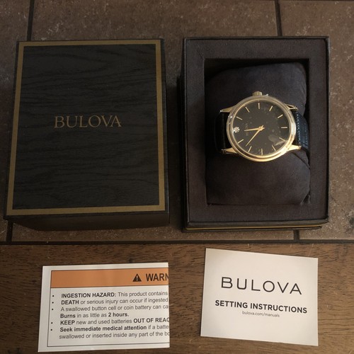Bulova men watch 97f55 - bulova,