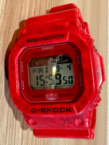 Casio shock lide - g-lide, vintage