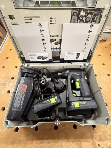 Festool c18 drill - with, 2