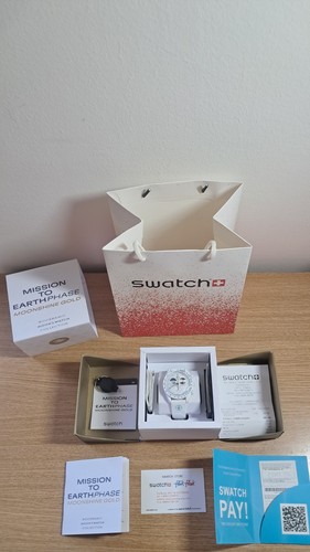 Swatch omega moonswatch - x,