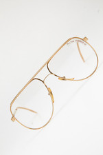 ? vintage occhiali ALFA ROMEO montatura PILOT oro rocker hipsters 80s?unisex