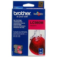 BROTHER LC980M CARTUCCIA MAGENTA ORIGINALE DCP-145C DCP-195C MFC-250C MFC-295CN