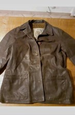 Giubbotto Vera Pelle Conbipel, Colore Marrone , Taglia 42