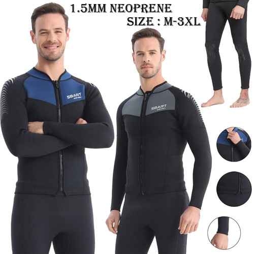 Tuta uomo neoprene - neoprene, top