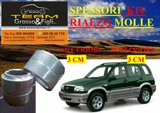 Spessori Molle Rialzo SUZUKI GRAND VITARA BENZINA 1998>2006 AVANTI DIETRO 3 +3CM
