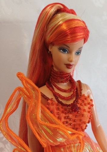 Muñeca barbie dancing fire - muñeca,